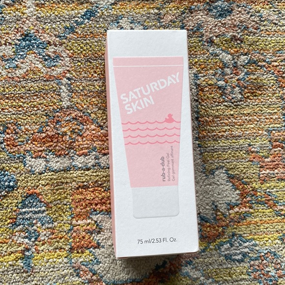 Saturday Skin rub a dub Refining Peeling Gel 75ml BNIB - Picture 2 of 7